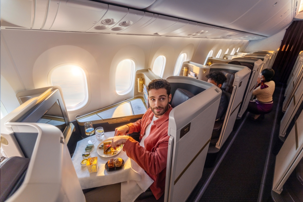 Etihad Business Class